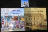 World War 2 50th Anniversary Young Collector's Set From The Mint With A 1986 Uncirculated Commemorat