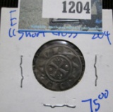 Medieval Silver Middle Ages English Short Cross Penny