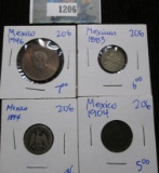 Mexican Coin Lot Dating Back To The 1800's