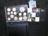 2010 British 13 Coin Proof Set With The 5 Pound Restoration Of The Monarchy Coin