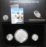 2015 March Of Dimes 3 Coin Set.  The Set Includes A Proof 2015-W March Of Dimes Commemorative Dollar
