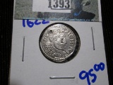 Holed Silver Pol& 3 Groschen 1622 Coin, Sigismund Iii