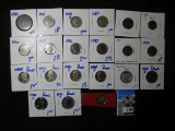 Hodgepodge Coin Lot Includes 1835 Large Cent, Buffalo Nickels, Proof Jefferson Nickels, & More