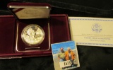 1999 P Dolley Madison Silver Proof Commemorative Dollar in original case as issued.