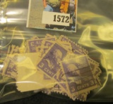 (62) Scott # 842 cancelled U.S. Stamps.