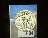 1921 S Silver Walking Liberty Half Dollar, nice Key date.