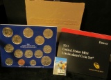 2011 P & D U.S. Mint Set in original cellophane and envelope. (28 pcs.).