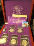 The Complete Uncirculated U.S. Morgan Silver Dollar Mint Collection. Contains one slabbed Brilliant