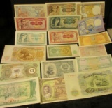 (19) Uncirculated Foreign Banknotes.