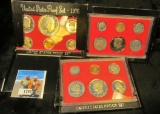 1976 S, 81 S, & 82 S U.S. Proof Sets in original boxes of issue.