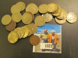 1903 Indian Head Cent; (15) U.S. Liberty Nickel; & (9) Old Buffalo Nickels