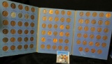 1941-77 D Partial Set of Lincoln Cents in a Whitman coin folder.