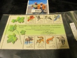 Scott # 1757 Miniature Stamp Sheet with (8) .13c Stamps.