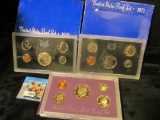 1968 S, 72 S, & 91 S U.S. Proof Sets in original boxes of issue.