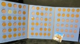 1941-71 Partial Set of Lincoln Cents in a blue Whitman folder.