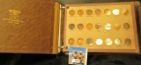 1909 P VDB - 1963 D Lincoln Cent Set in an old Wayte Raymond Coin album.