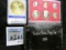 1980 S U.S. Proof Set in original box as issued; & 1933 Gold Double Eagle Replica.