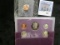 Scarce and Popular 2000 P “Cheerios” Lincoln Cent; & 1987 S U.S. Proof Set original as issued.