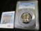 1966 P Washington Quarter slabbed PCGS SP66 SMS.