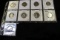 (8) Proof Jefferson Nickels in exquisite high grade condition.