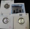 1958 P, 60 P, & 61 P Proof Roosevelt Dimes, all 90% silver and attractive.