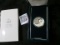 1953-1991 Korean War Memorial Proof Silver Dollar in original case of issue with C.O.A.