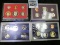 1982 S, 85 S, & 2005 S U.S. Proof Sets, all original as issued.
