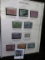 Pack with 4 pages of Older U.S. Stamps. 1953-61. (41 total stamps). Some Mint.
