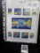 Pack with 4 pages containing 62 U.S. Stamps, face value of Mint is $3.27.