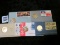 Group of 5 different Bicentennial Medals in First Day of Issue cancelled envelopes, 1972-1976 comple