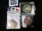 3 random medals, Carroll County VA bicentennial, 5 sided Pentagon medal and Lakota Code Talkers made