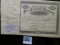 May 1938 Davenport, Iowa Ten $100 Shares Stock Certificate 