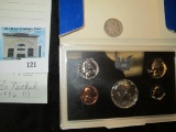 1936 P Buffalo Nickel & 1968 S U.S. Silver Proof Set in original box of issue.