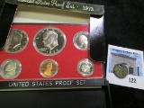 1944 Shell-case Copper Lincoln Cent holed so it can be worn on a necklace & 1973 S U.S. Proof Set, o
