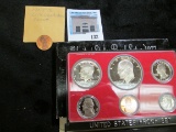 1955 S Brilliant Uncirculated Lincoln Cent; & 1977 S U.S. Proof Set original as issued.