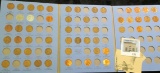 1941-71 D Partial Set of Lincoln Cents in a blue Whitman Folder, includes several BU.