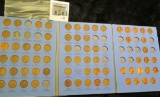 1941-70 Partial Set of Lincoln Cents in a blue Whitman folder.