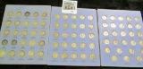 Nearly complete set of Mercury Dimes, missing only the 1916 D, 21P & D as well as the overdates.