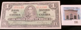 Series 1937 $1 Canada Banknote