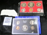 1970 S & 77 S U.S. Proof Sets, both original as issued.