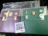 1987 S & 1996 S U.S. Proof Sets, original as issued.
