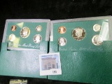 1994 S & 95 S U.S. Proof Sets, both original as issued.