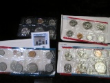 1979, 80, & 81 U.S. Mint Sets, original as issued.