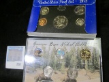 Five-piece American Bison Nickel Collection & 1972 S U.S. Proof Set.