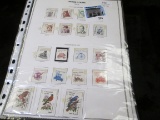 Four pages containing 82 total stamps, 64 are Mint condition. 1980-82.