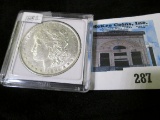 1882 P Morgan Silver Dollar.