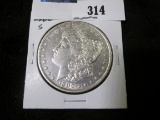 1900 S Morgan Silver Dollar, attractive high grade.