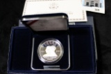 2003 First Flight Centennial Commemorative Proof Silver Dollar, original as issued with C.O.A.