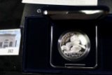 2000 Library of Congress Proof Silver Dollar, original as issued with C.O.A.