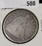 1840 U.S. Seated Liberty Dollar.
